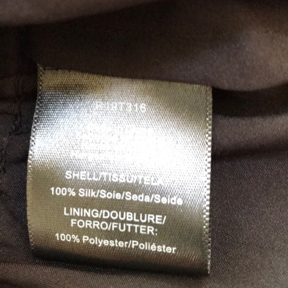 NWT! Rachel Zoe large floral multi L/S silk blouse - Picture 6 of 8